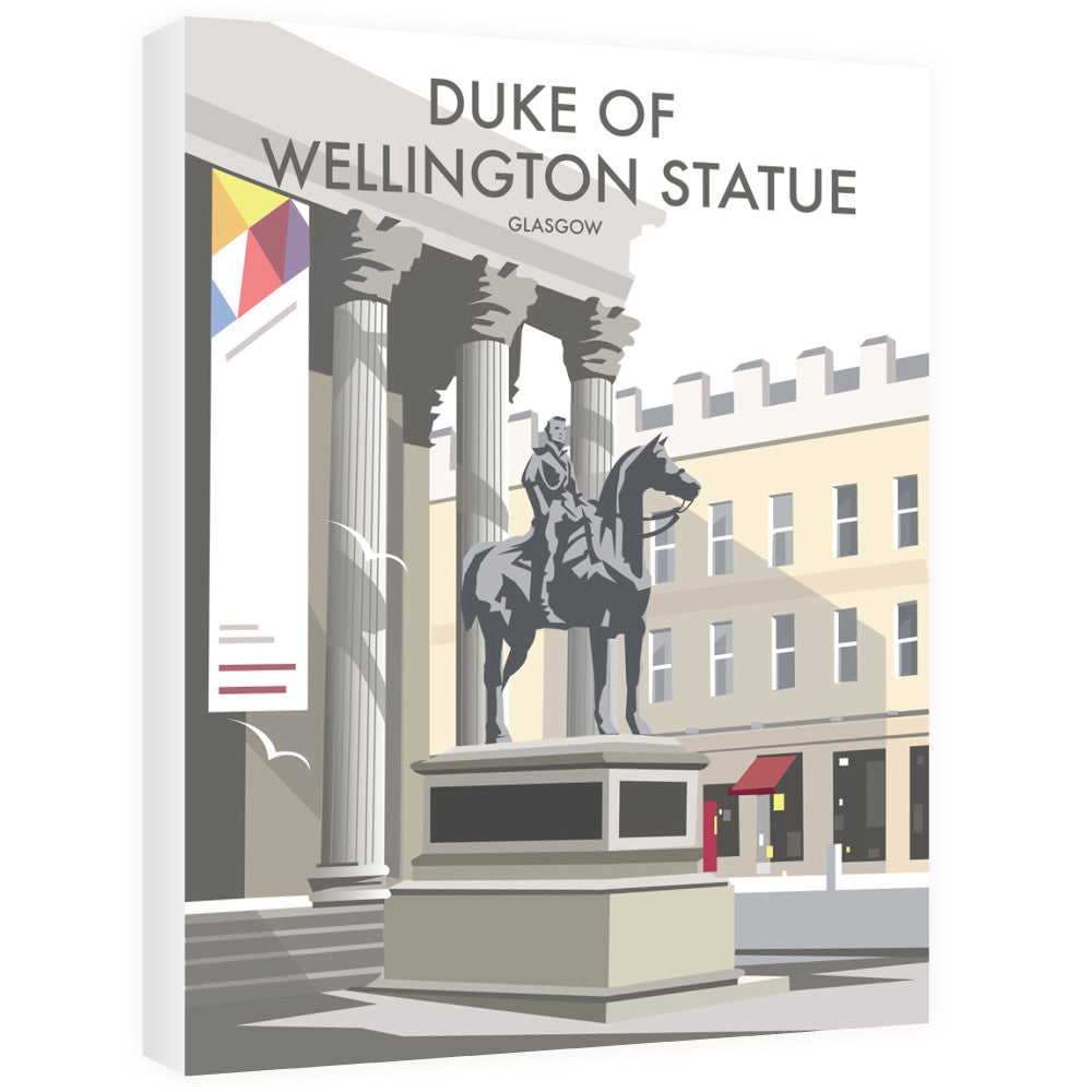 Duke Of Wellington Statue, Glasgow Canvas