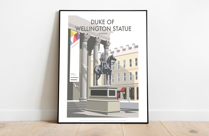 Duke Of Wellington Statue, Glasgow - Art Print