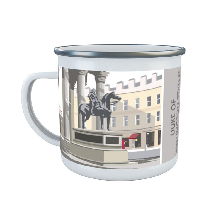Duke Of Wellington Statue, Glasgow Enamel Mug