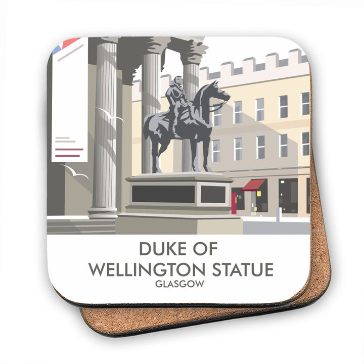Duke Of Wellington Statue, Glasgow MDF Coaster