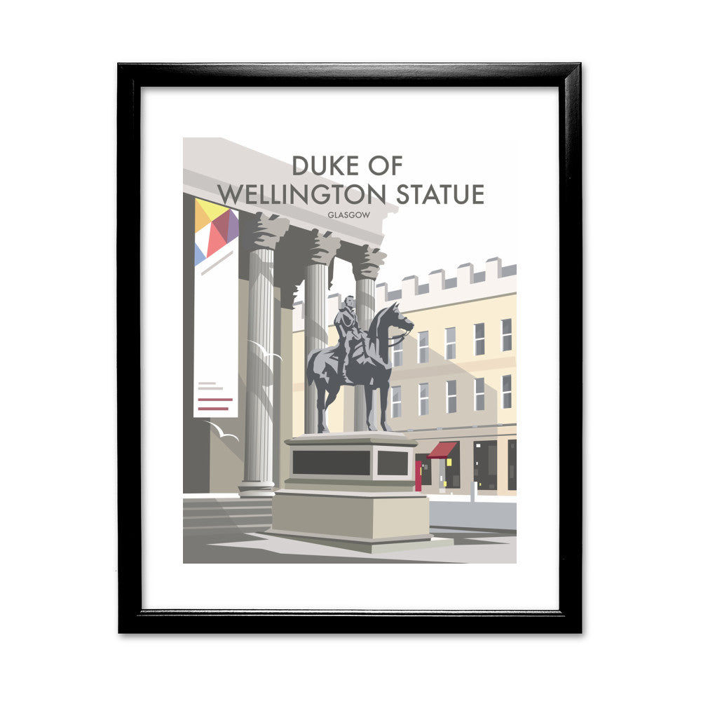 Duke Of Wellington Statue, Glasgow - Art Print