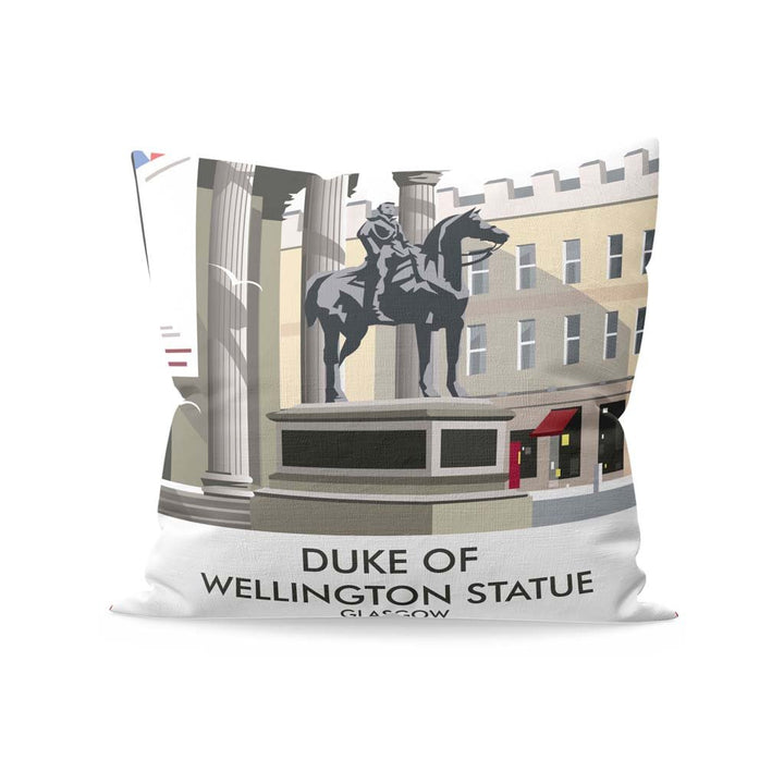 Duke Of Wellington Statue, Glasgow Fibre Filled Cushion