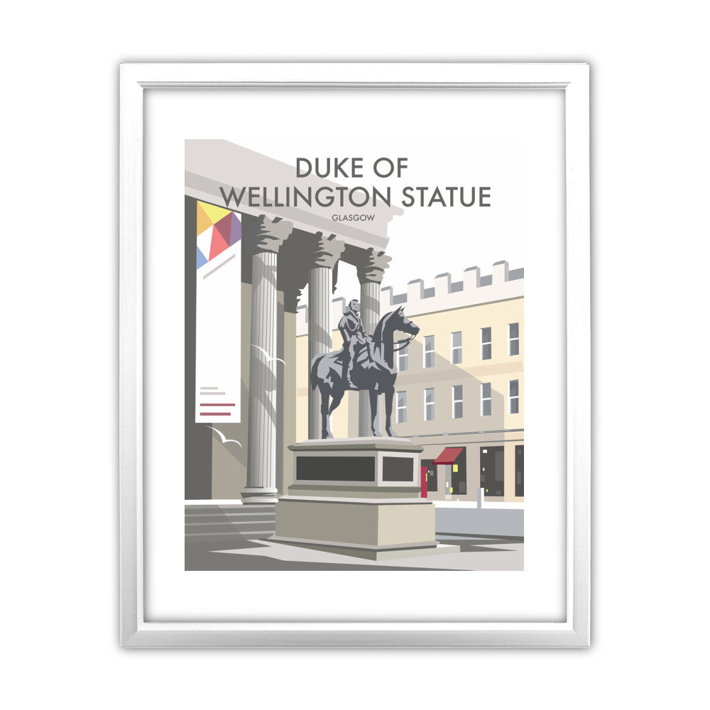 Duke Of Wellington Statue, Glasgow - Art Print