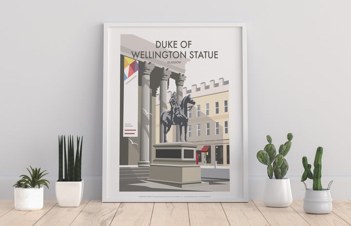 Duke Of Wellington Statue, Glasgow - Art Print