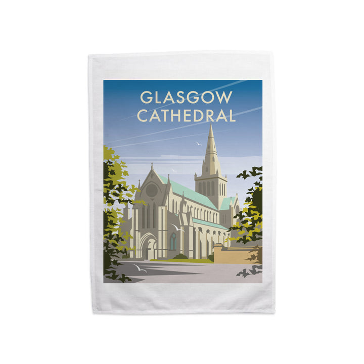 Glasgow Cathedral Tea Towel