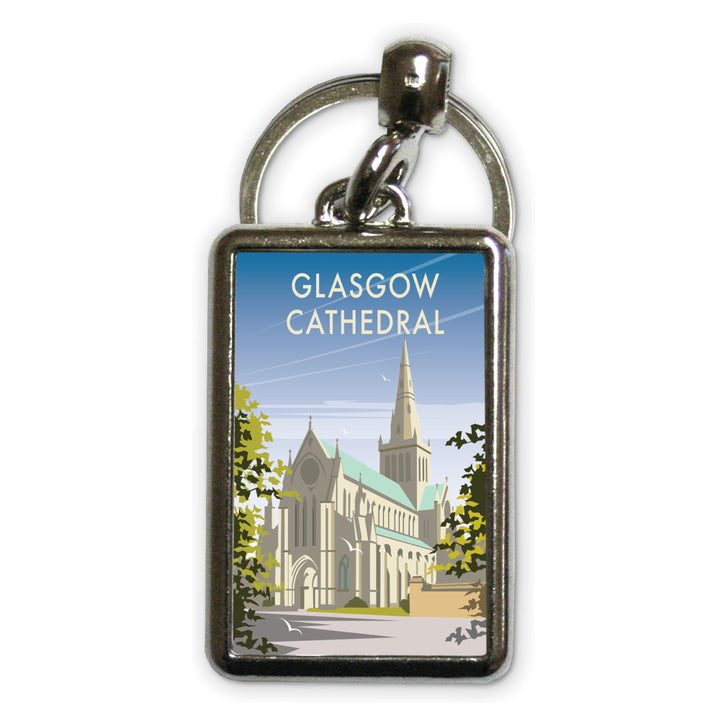 Glasgow Cathedral Metal Keyring