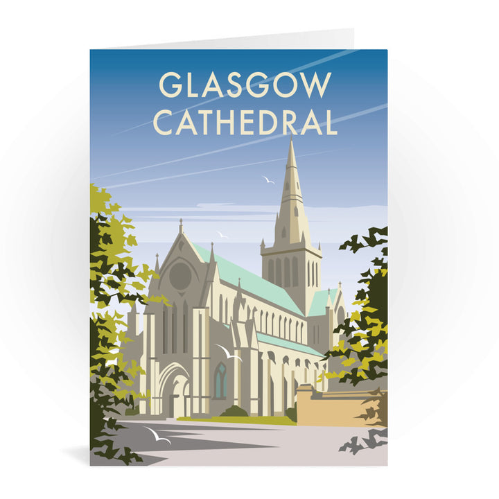 Glasgow Cathedral Greeting Card 7x5
