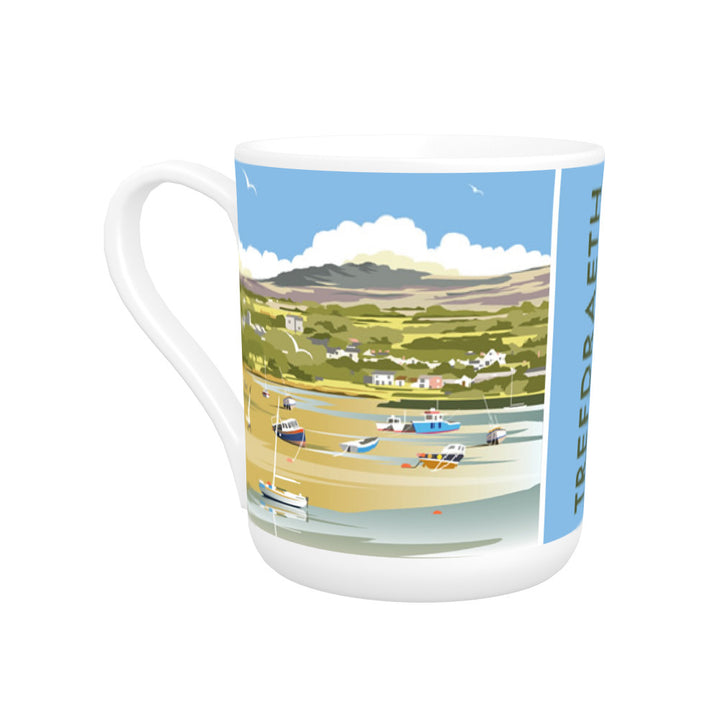 Trefdraeth, Wales Bone China Mug