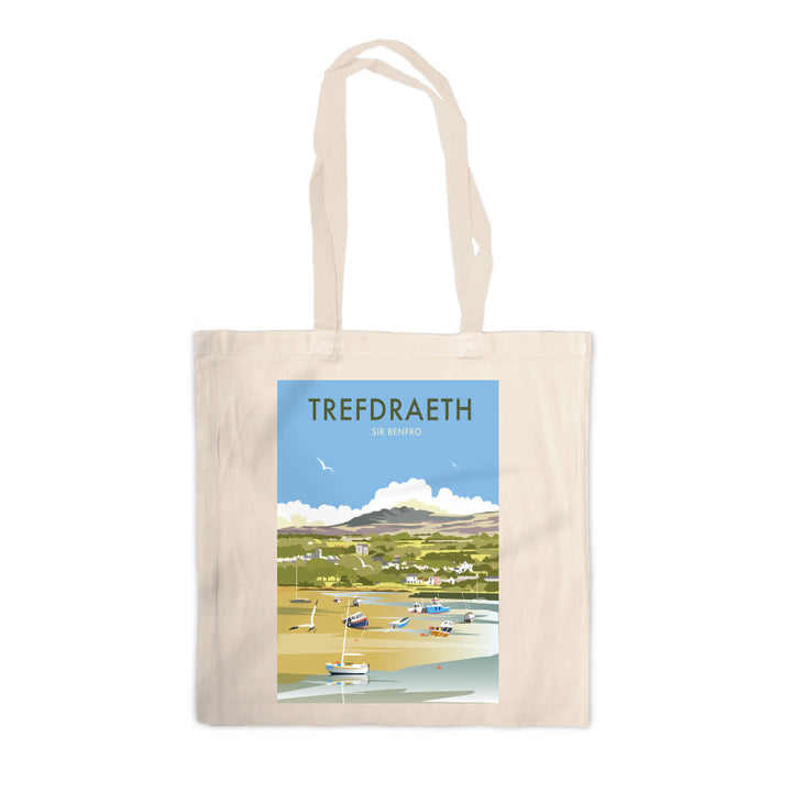 Trefdraeth, Wales Canvas Tote Bag