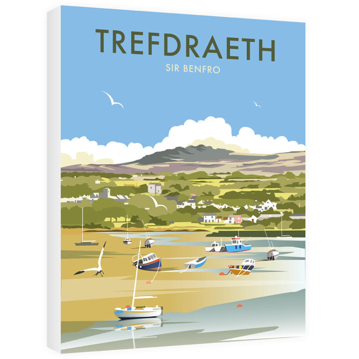 Trefdraeth, Wales Canvas