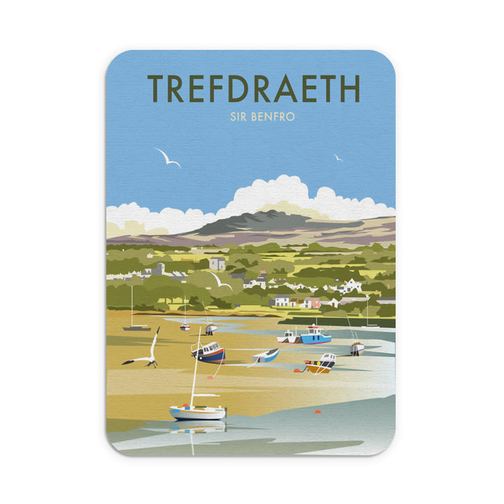 Trefdraeth, Wales Mouse Mat