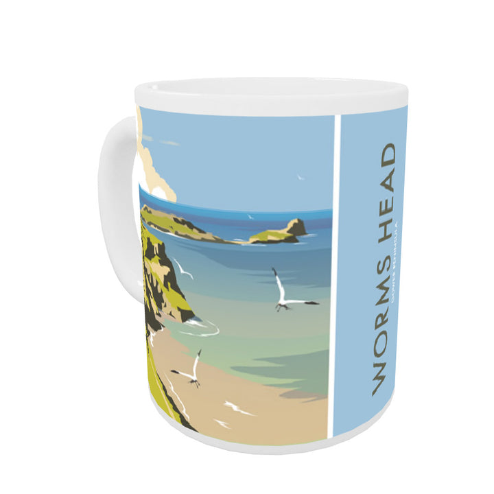 Worms Head, Gower Peninsula Mug