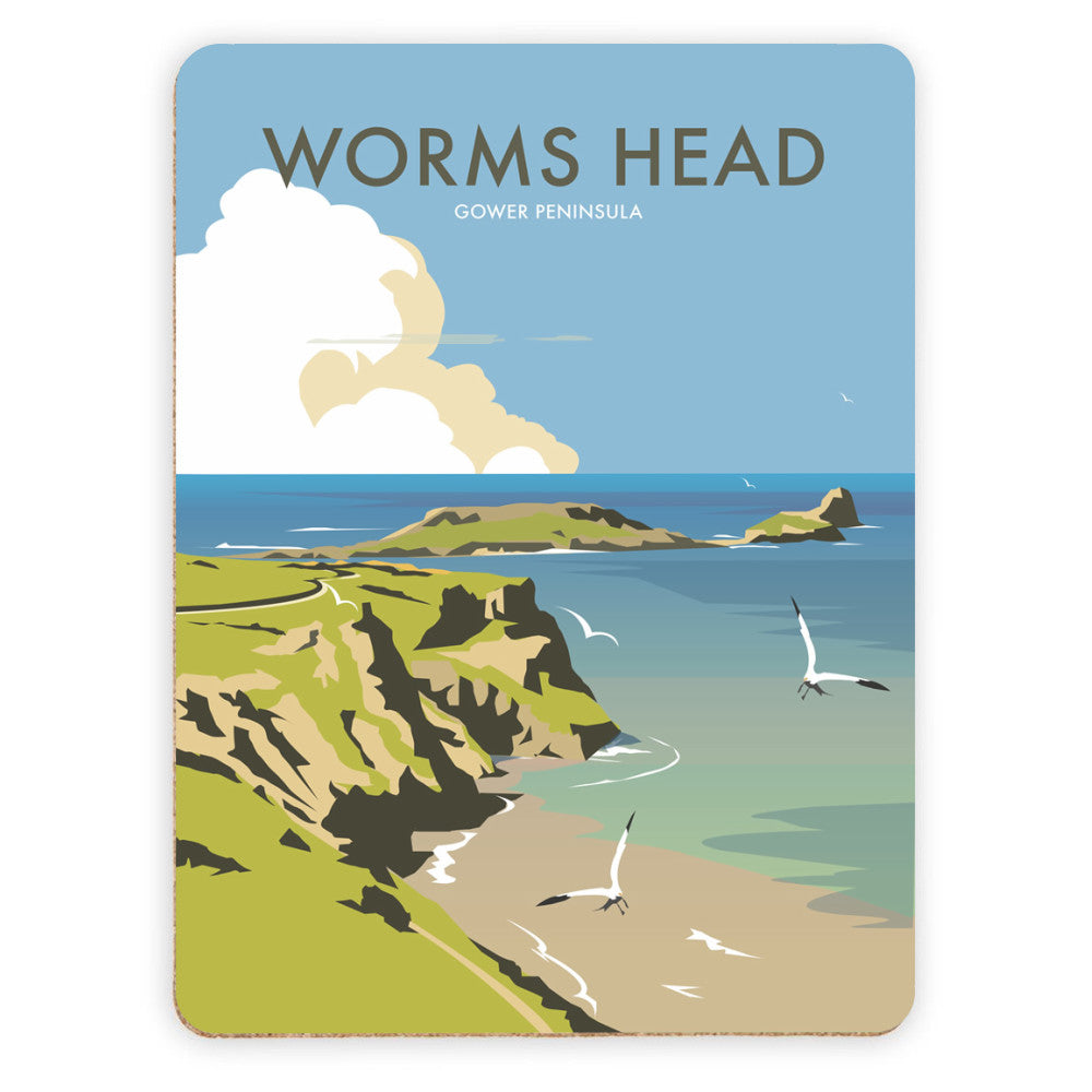 Worms Head, Gower Peninsula Placemat
