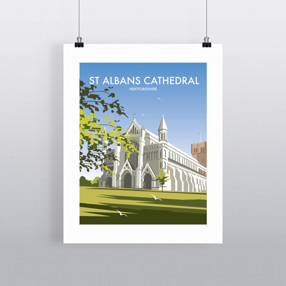 St Albans Cathedral Fine Art Print