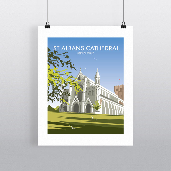 St Albans Cathedral Fine Art Print