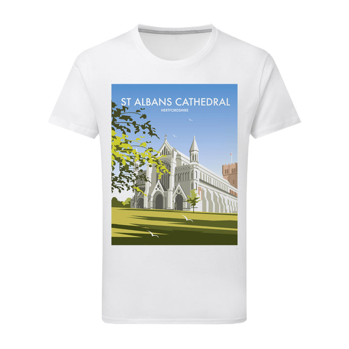 St Albans Cathedral T-Shirt by Dave Thompson
