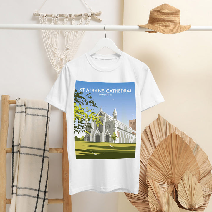 St Albans Cathedral T-Shirt by Dave Thompson