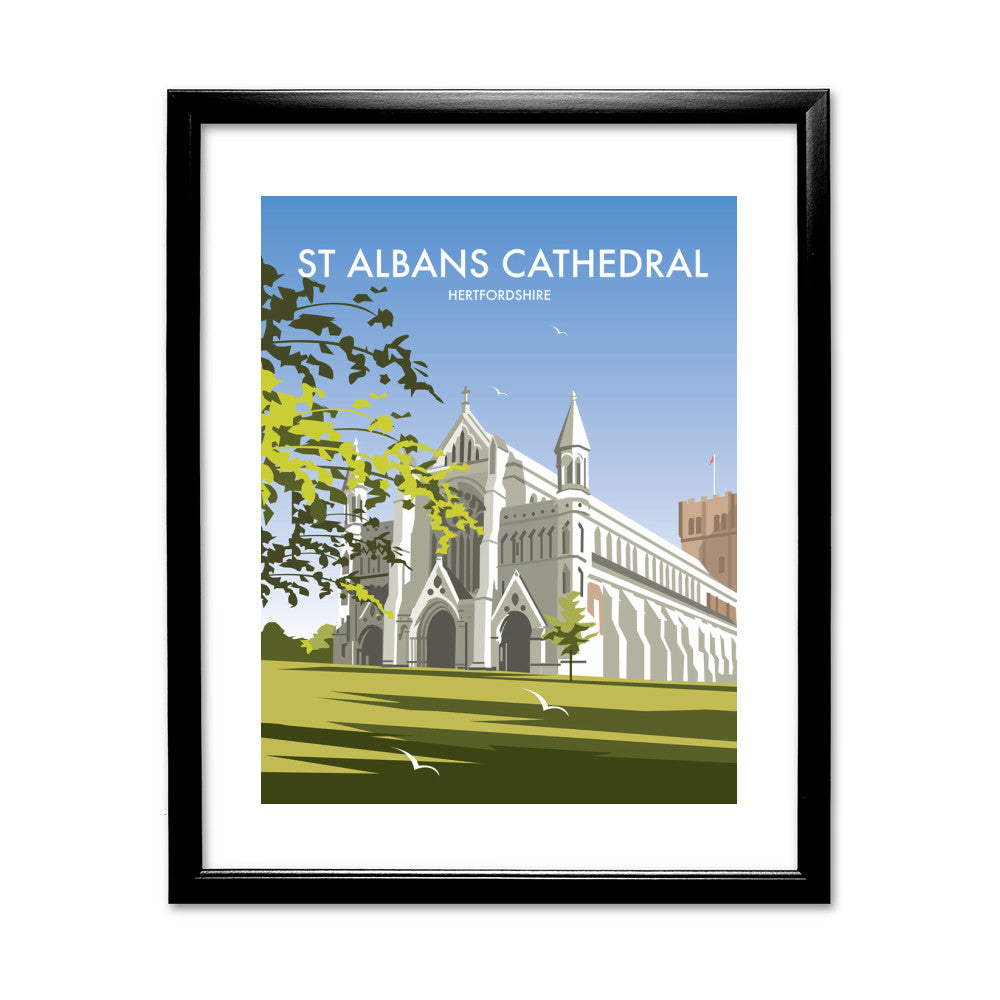 St Albans Cathedral - Art Print