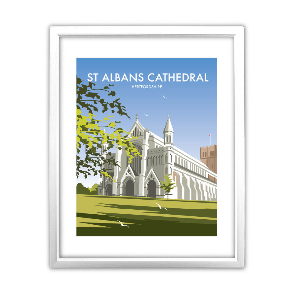 St Albans Cathedral - Art Print