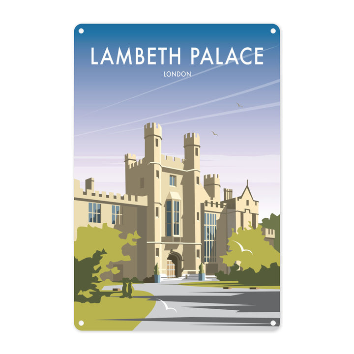 Lambeth Palace Metal Sign
