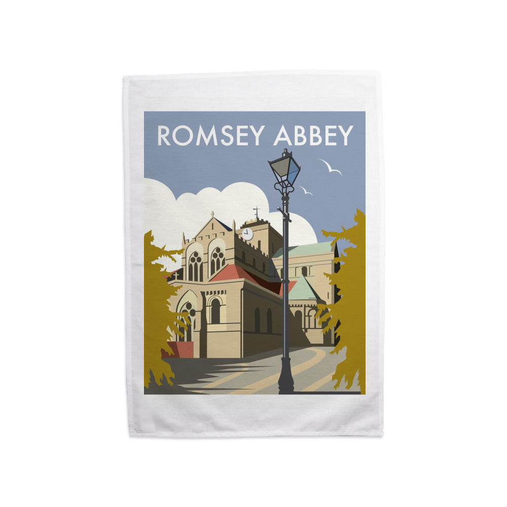 Romsey Abbey Tea Towel