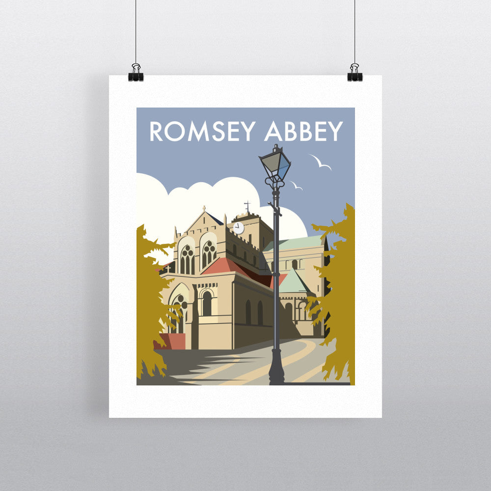 Romsey Abbey Fine Art Print
