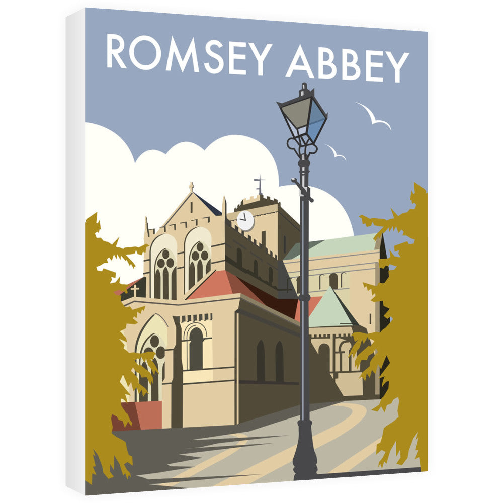 Romsey Abbey Canvas