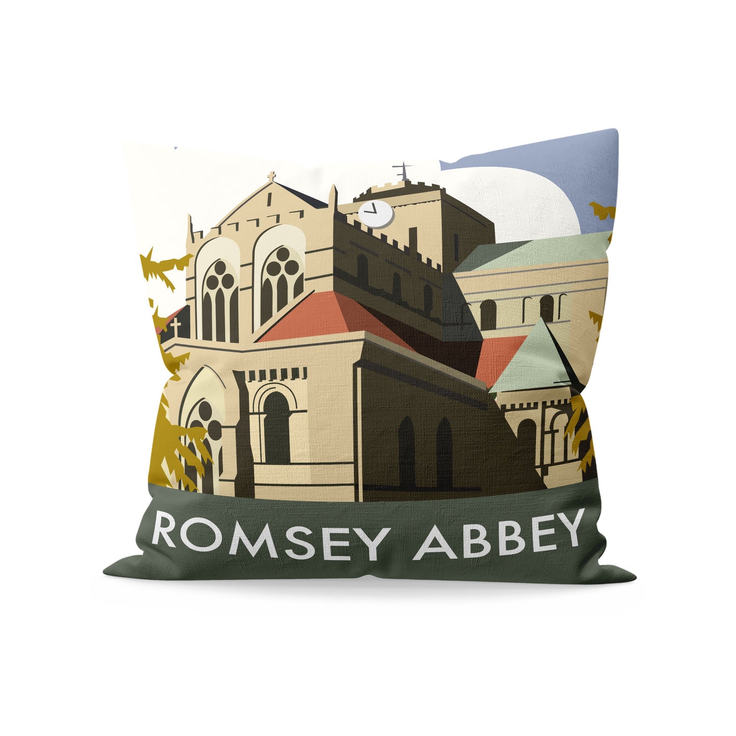 Romsey Abbey Fibre Filled Cushion
