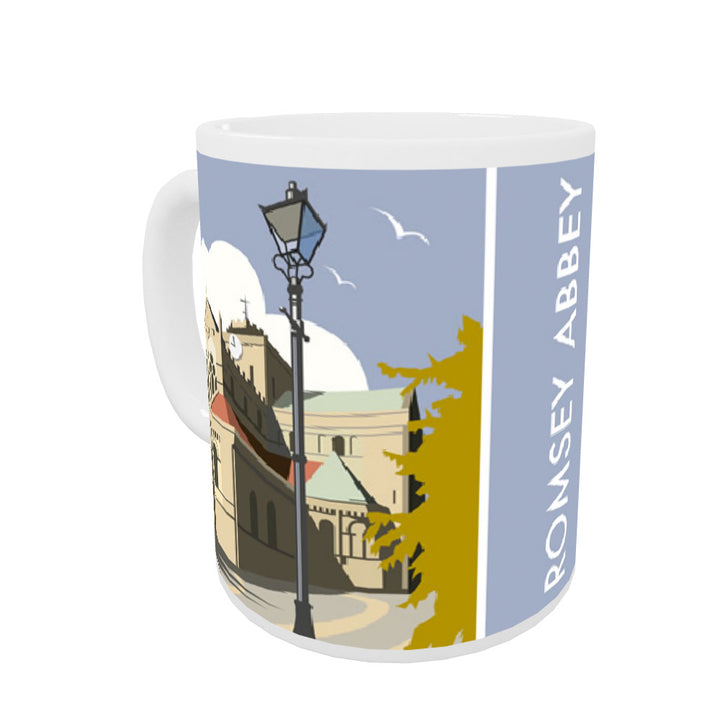 Romsey Abbey Coloured Insert Mug