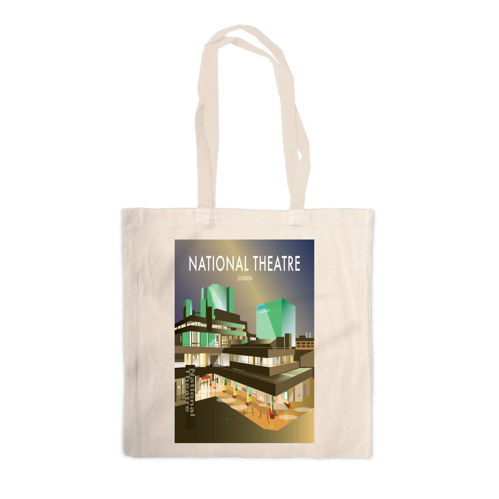 The National Theatre, London Canvas Tote Bag