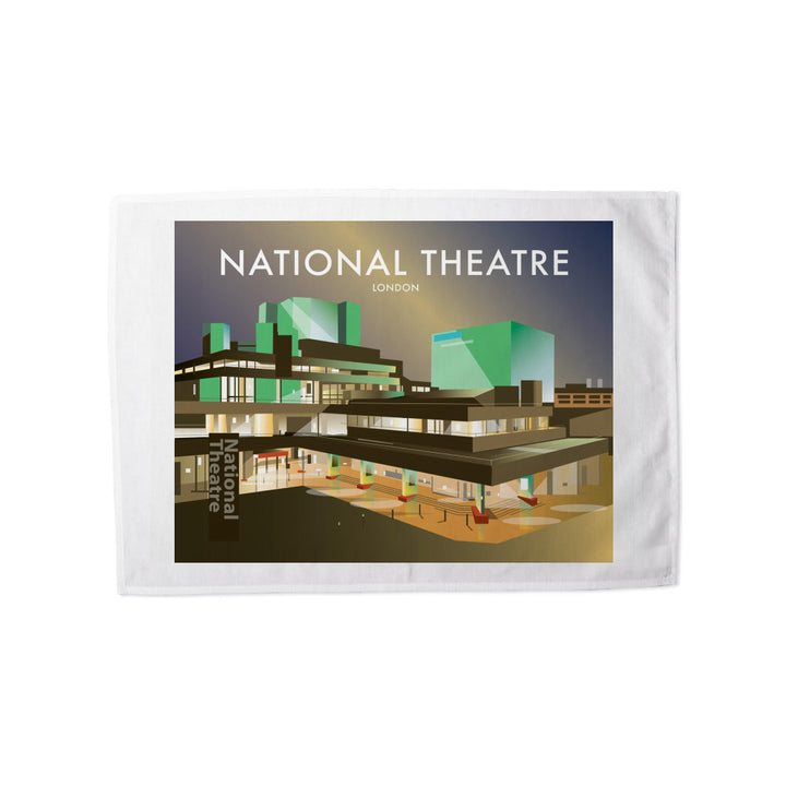 The National Theatre, London Tea Towel