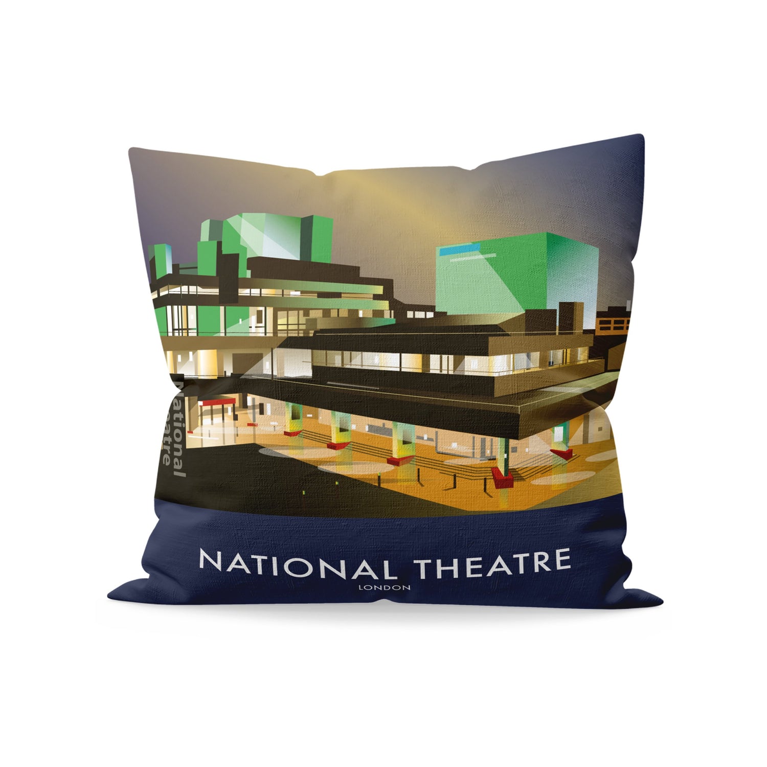 The National Theatre, London Fibre Filled Cushion