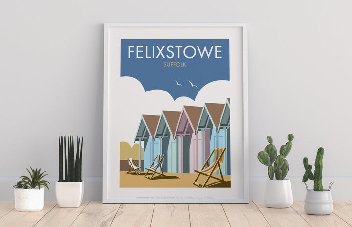 Felixstowe, Suffolk - Art Print