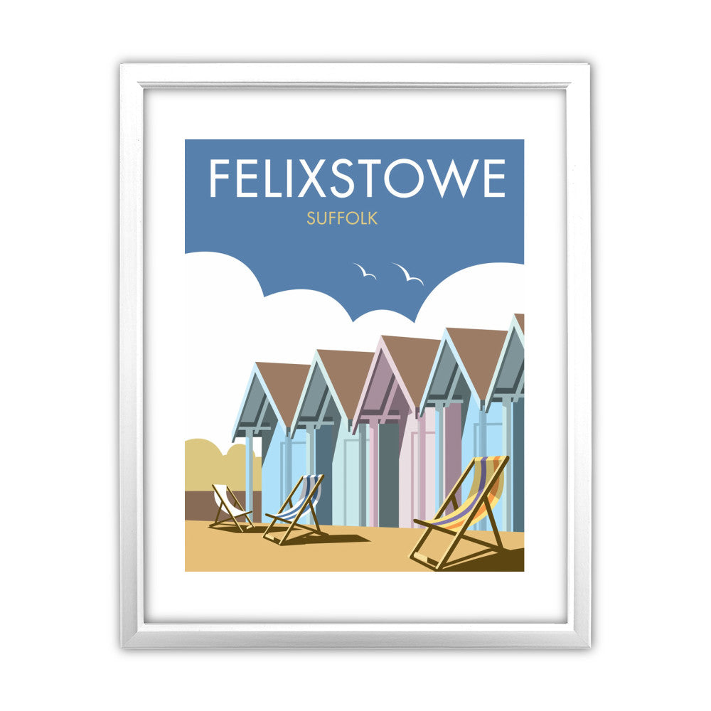 Felixstowe, Suffolk - Art Print