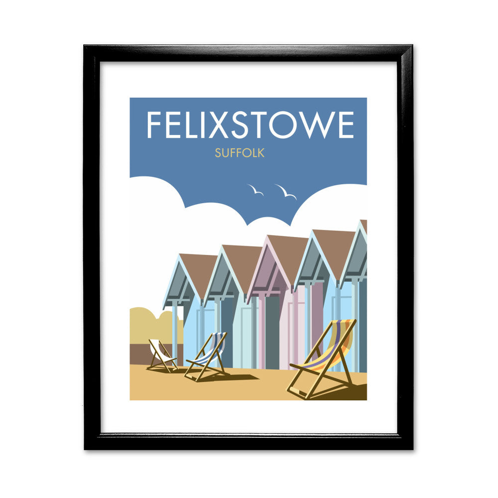 Felixstowe, Suffolk - Art Print