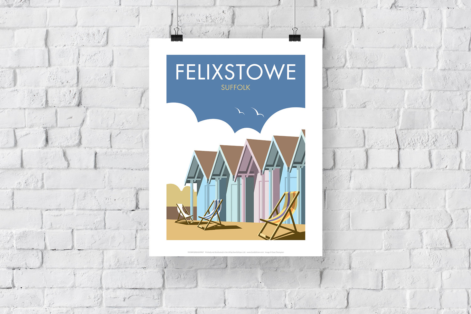 Felixstowe, Suffolk - Art Print