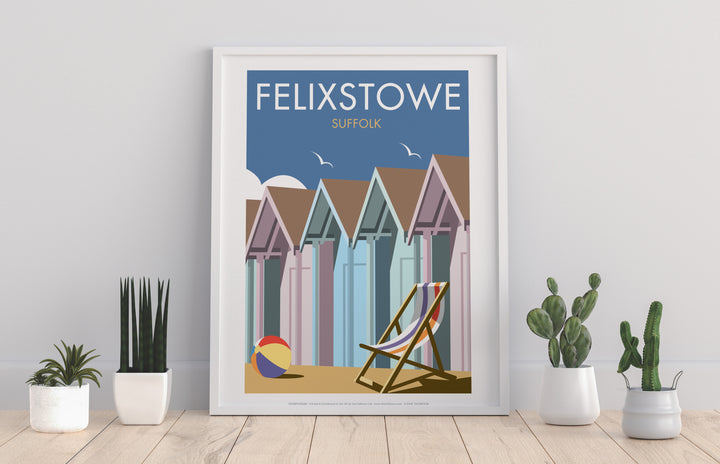 Felixstowe, Suffolk - Art Print