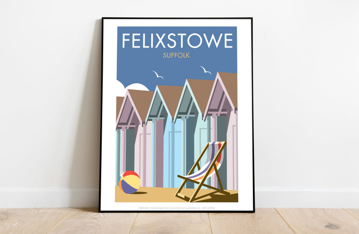 Felixstowe, Suffolk - Art Print