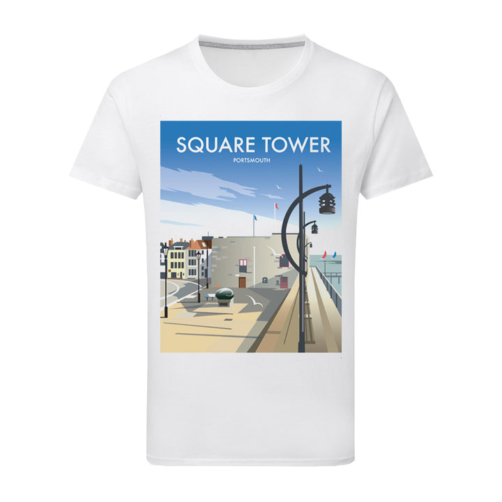 Square Tower T-Shirt by Dave Thompson