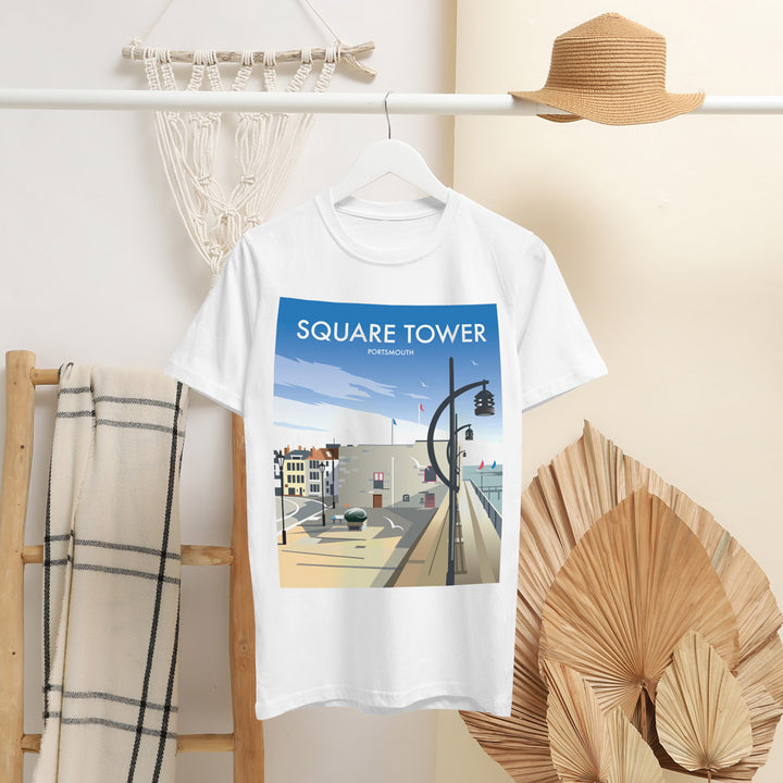 Square Tower T-Shirt by Dave Thompson