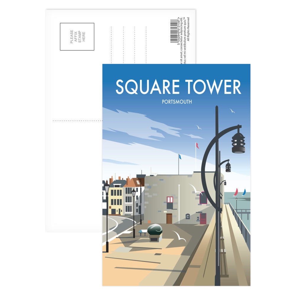 Square Tower, Portsmouth Postcard Pack