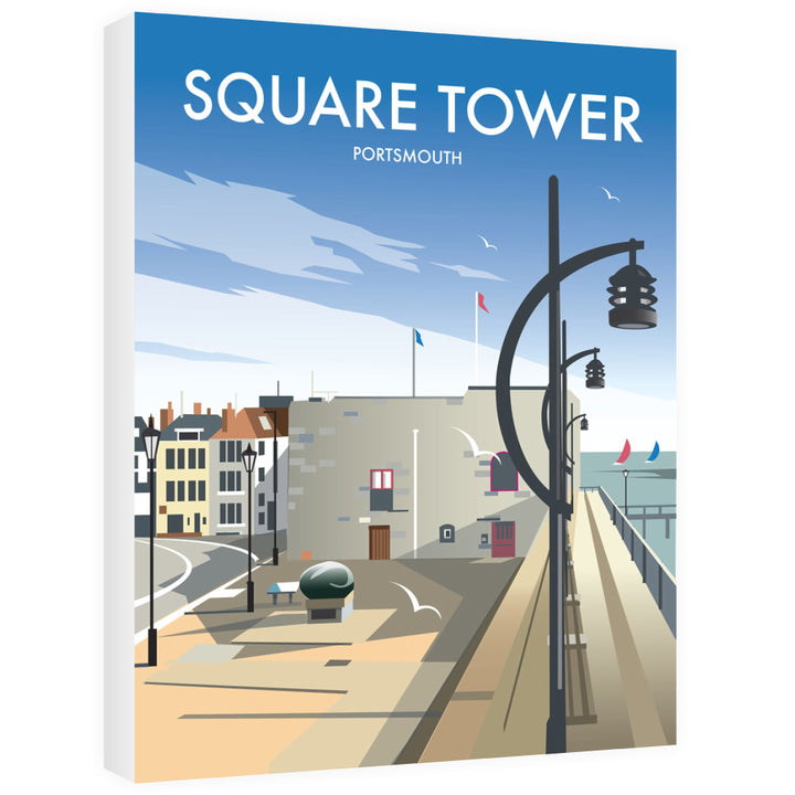 Square Tower, Portsmouth Canvas