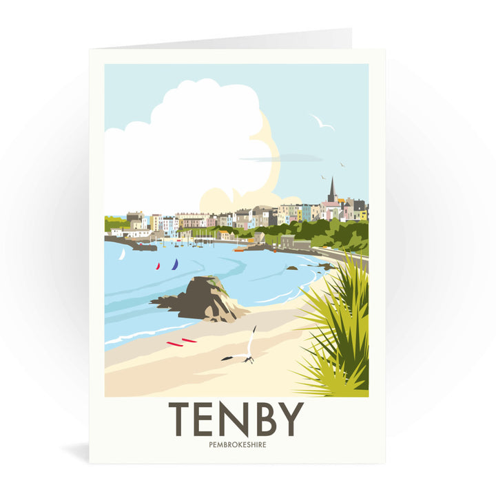 Tenby, Wales Greeting Card 7x5