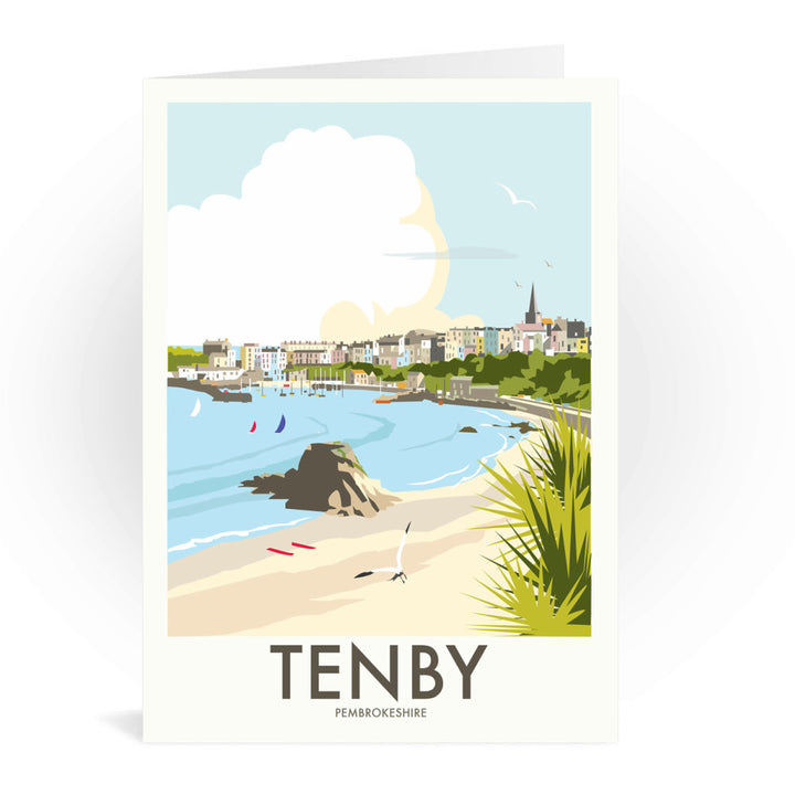 Tenby, Wales Greeting Card 7x5