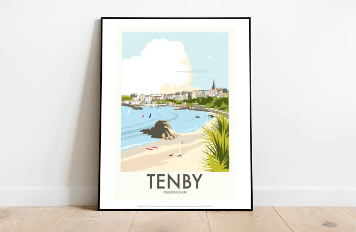 Tenby, Wales - Art Print