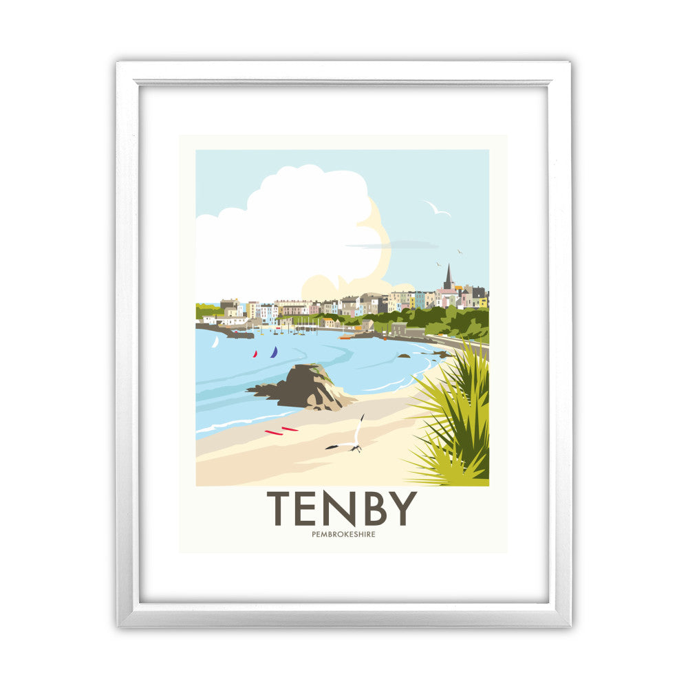 Tenby, Wales - Art Print