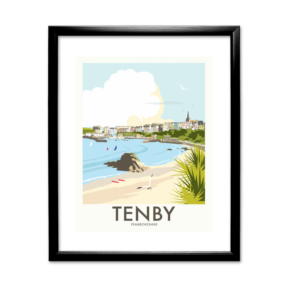 Tenby, Wales - Art Print