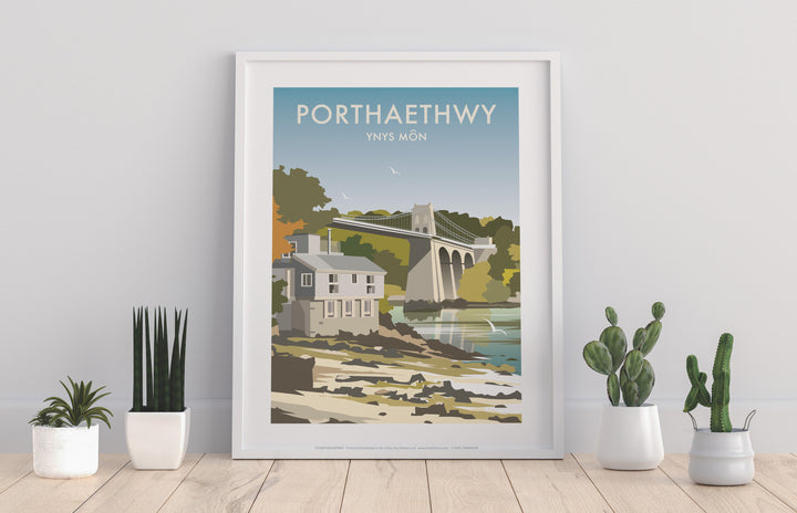 Porthaethwy, Isle of Anglesey - Art Print