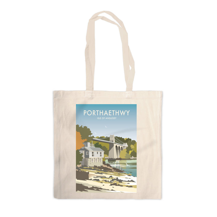 Porthaethwy, Isle of Anglesey Canvas Tote Bag
