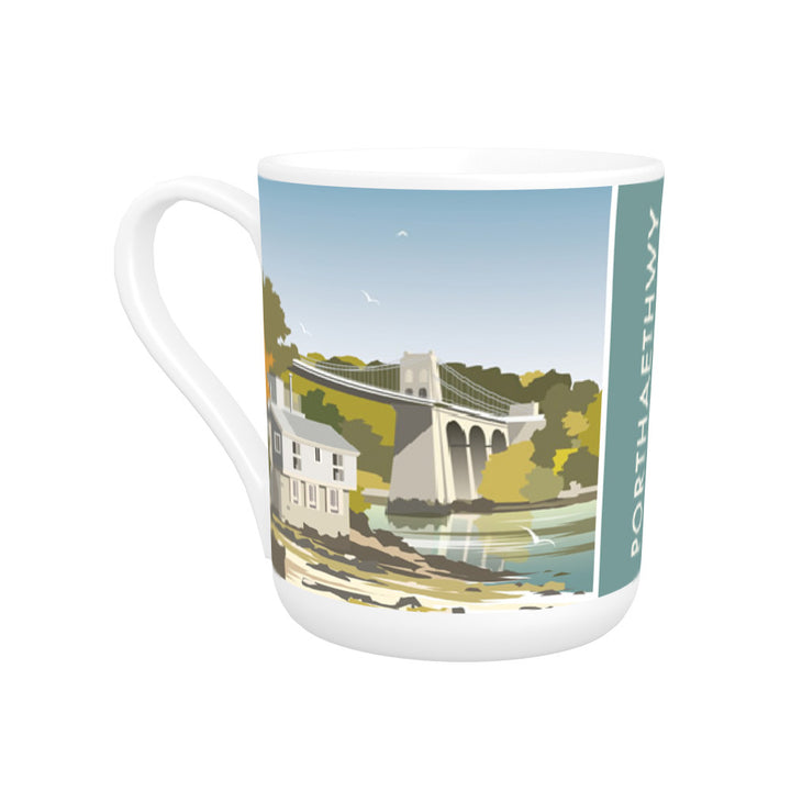 Porthaethwy, Isle of Anglesey Bone China Mug